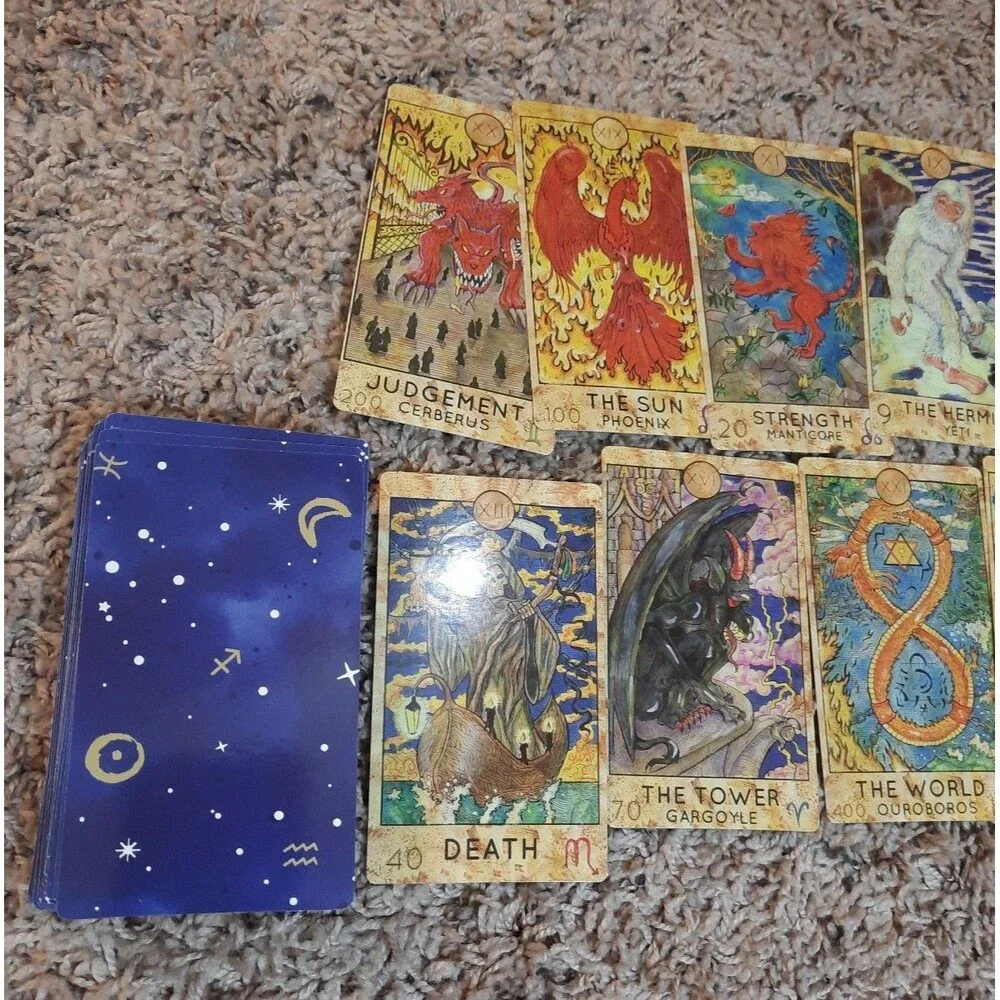 Spirit Halloween Tarot Card Deck